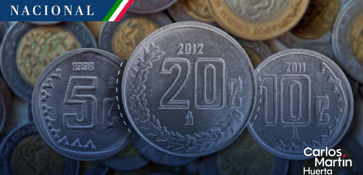 ¿Tienes monedas de 5, 10 o 20 centavos guardadas? Aún son válidas y el banco te las cambia
