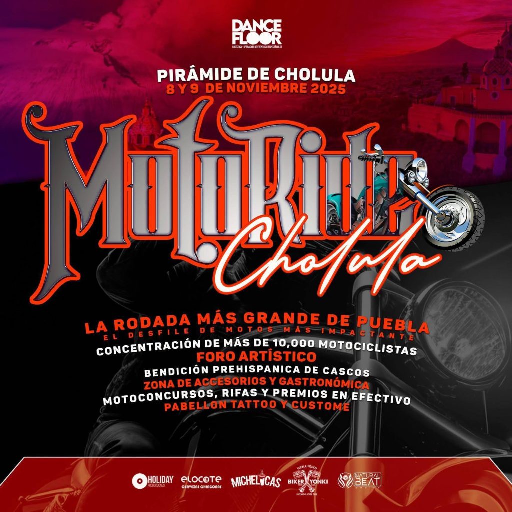 MotoRide Cholula 2025 calienta motores para su gran regreso a Puebla