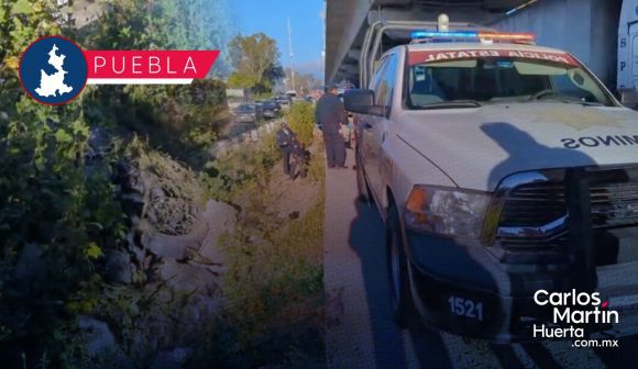 Motociclista pierde la vida tras accidentarse en la autopista México-Puebla