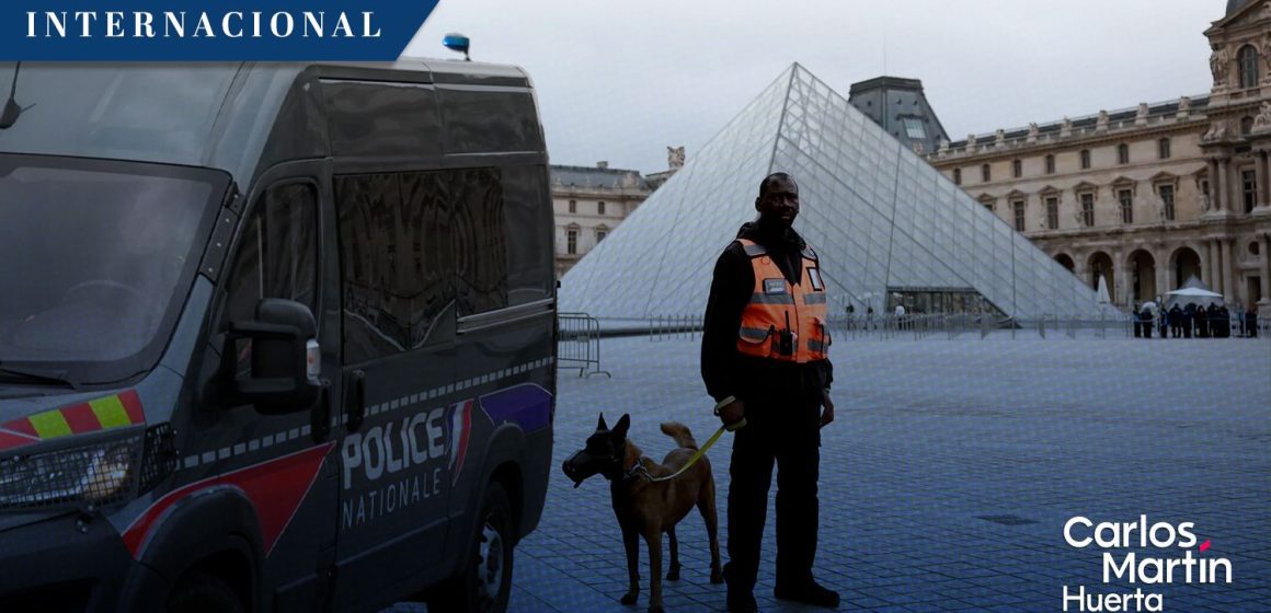 Museo de Louvre permanece cerrado tras robo “de película”