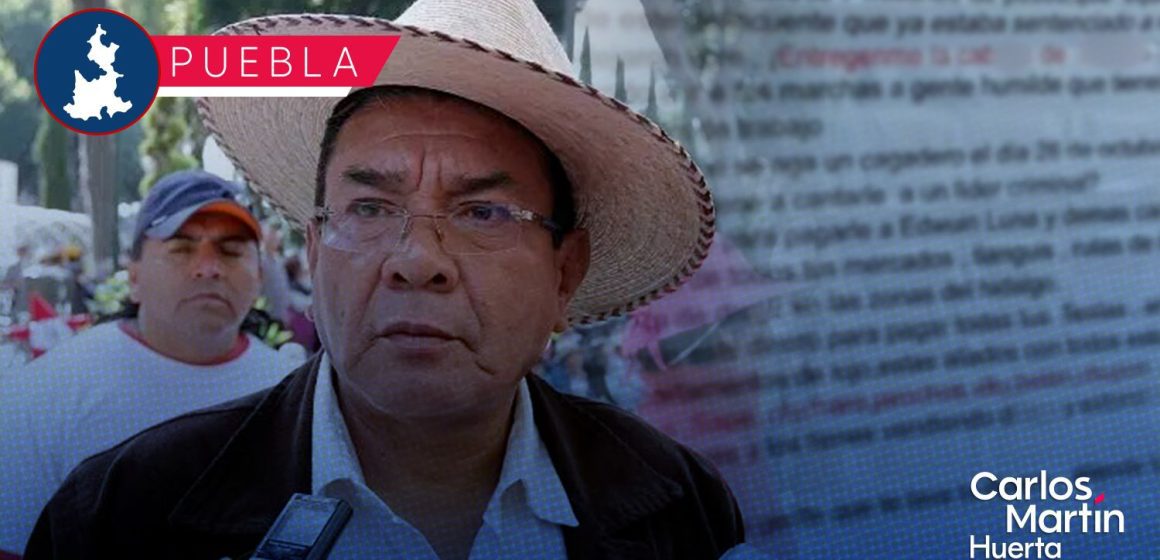 Narcomantas en Puebla: La Familia Michoacana ofrece 7 millones por la cabeza de Simitrio, líder de la 28 de Octubre