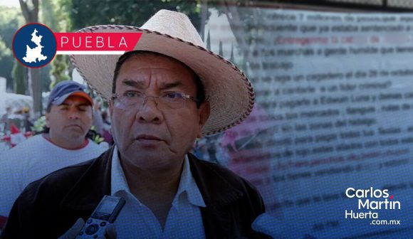 Narcomantas en Puebla: La Familia Michoacana ofrece 7 millones por la cabeza de Simitrio, líder de la 28 de Octubre