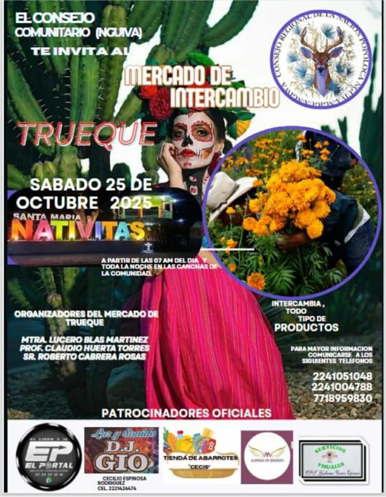 Nativitas Cuautempan anuncia segunda edición del Mercado de Intercambio-Trueque