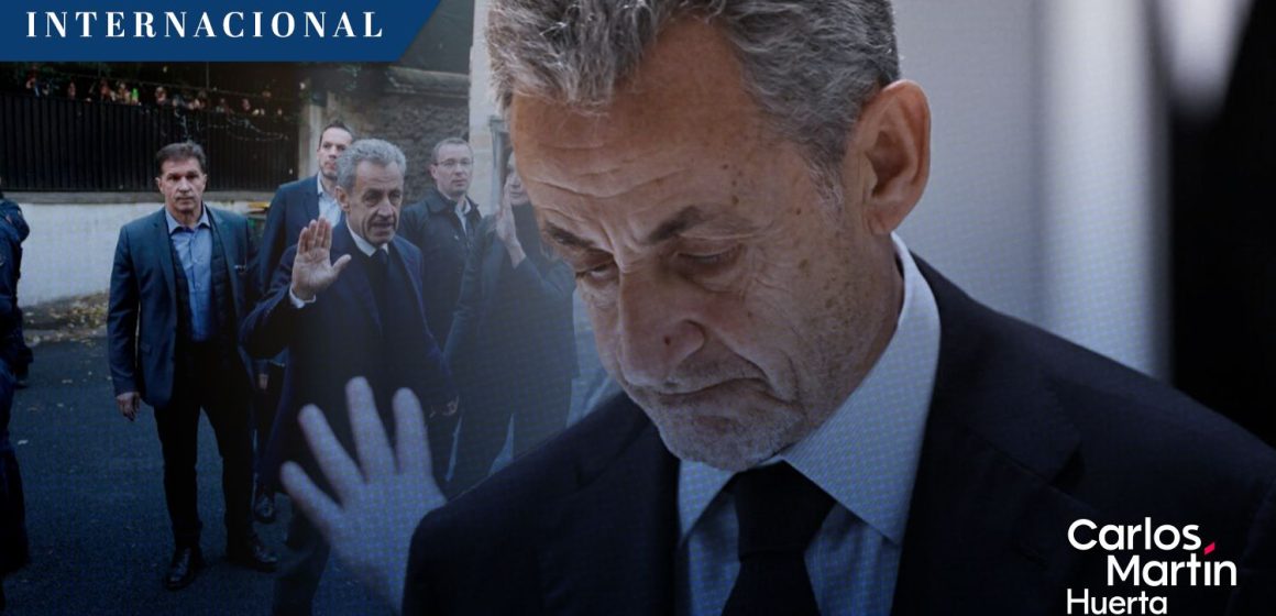 Nicolas Sarkozy, expresidente de Francia, ingresa a prisión