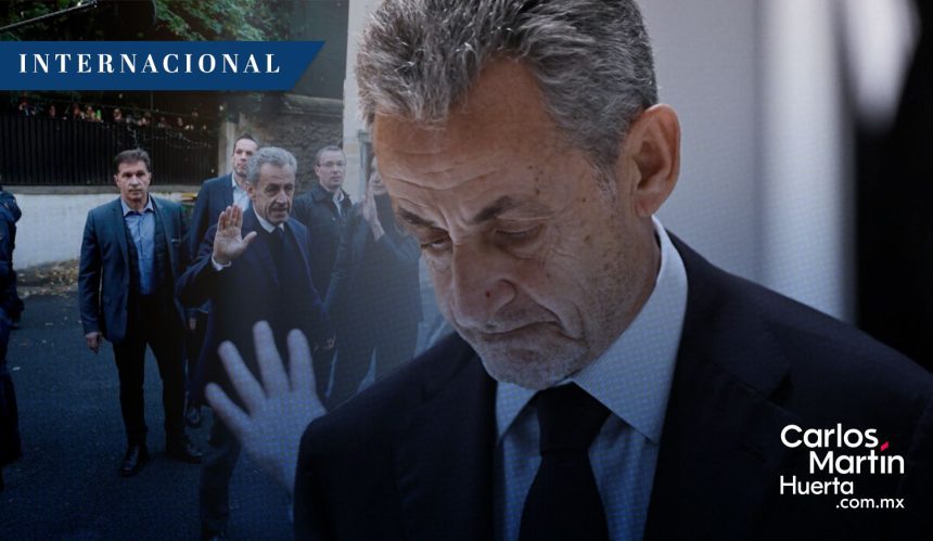 Nicolas Sarkozy, expresidente de Francia, ingresa a prisión