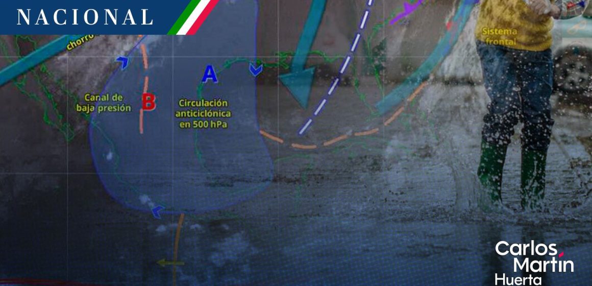 Alerta por lluvias y vientos fuertes: Onda tropical 37 y vaguada monzónica afectarán 30 estados