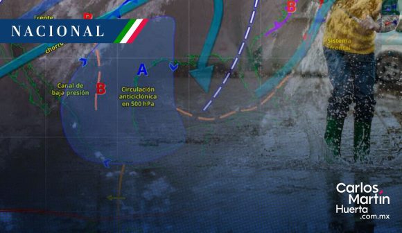 Alerta por lluvias y vientos fuertes: Onda tropical 37 y vaguada monzónica afectarán 30 estados