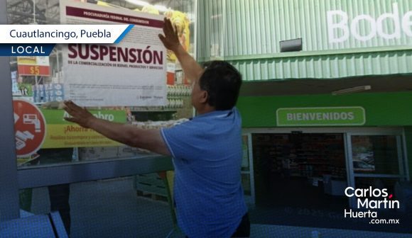 PROFECO suspende Bodega Aurrerá en Cuautlancingo por estas infracciones