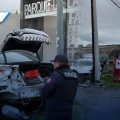 Patrulla de la Guardia Nacional intenta ganarle a un tren y provoca accidente en Tepeaca
