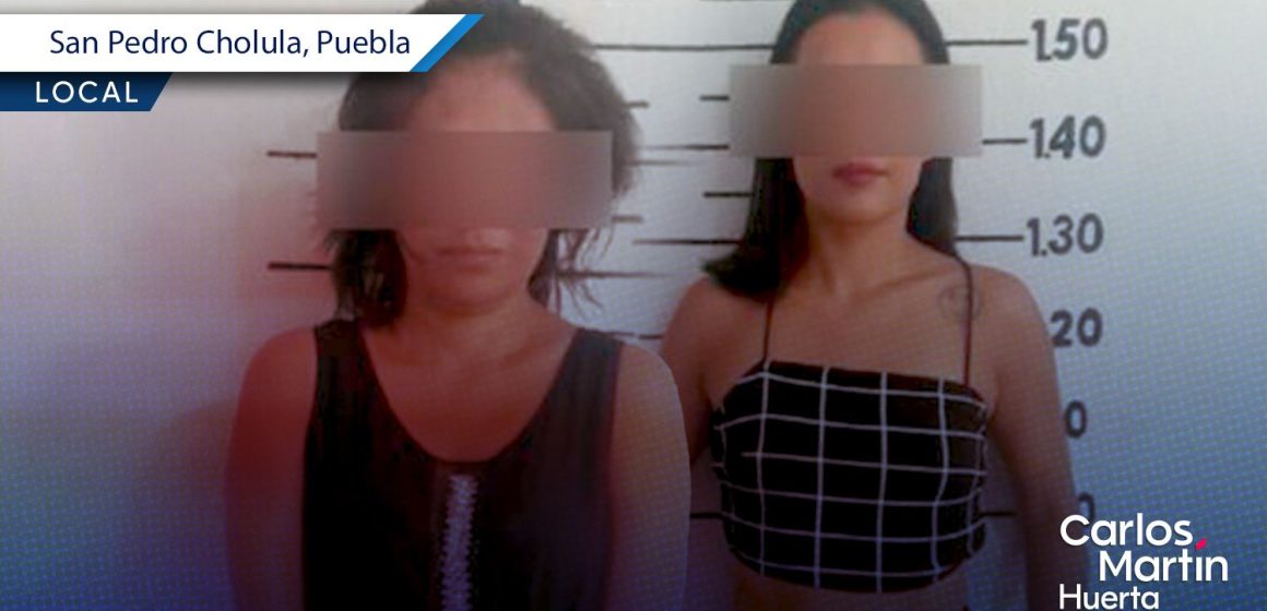 Policía de San Pedro Cholula frustra robo en tienda departamental: dos mujeres detenidas