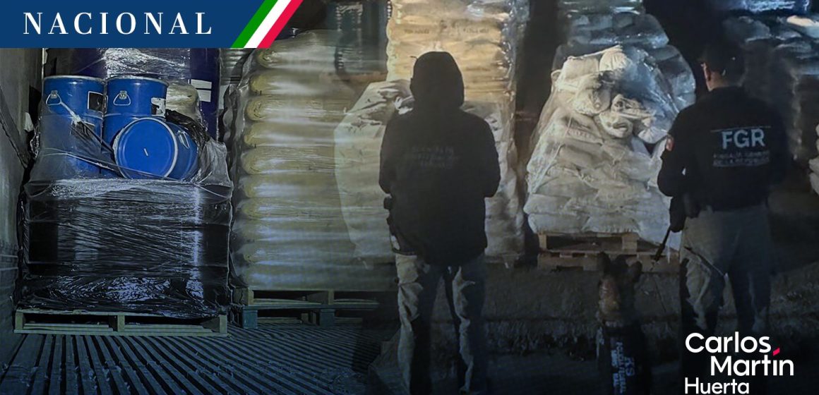 Precursores químicos Durango Aseguran más de 13 toneladas y 13 mil litros de precursores químicos en Durango