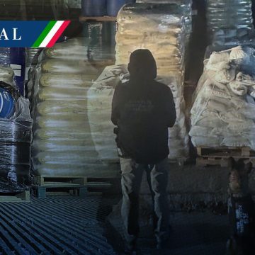 Aseguran más de 13 toneladas y 13 mil litros de precursores químicos en Durango