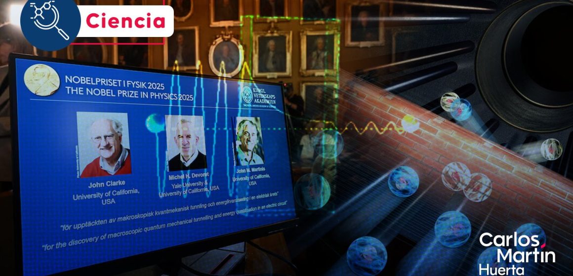 Premio Nobel de Física 2025: Científicos descubren el efecto del túnel cuántico a escala macroscópica