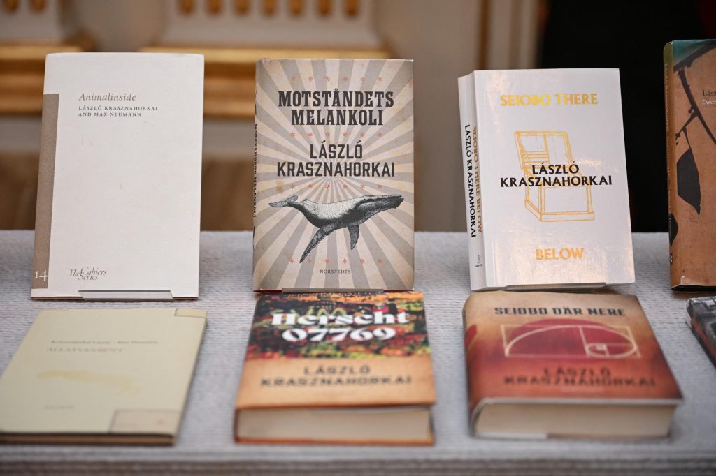 Premio Nobel de Literatura 2025 para el escritor Lászlo Krasznahorkai 2 Premio Nobel de Literatura 2025 para el escritor Laszlo Krasznahorkai 3