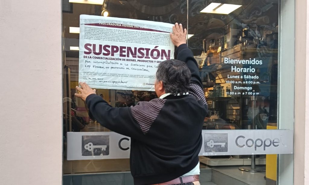 Profeco suspende operaciones de Coppel en San Pedro Cholula tras irregularidades