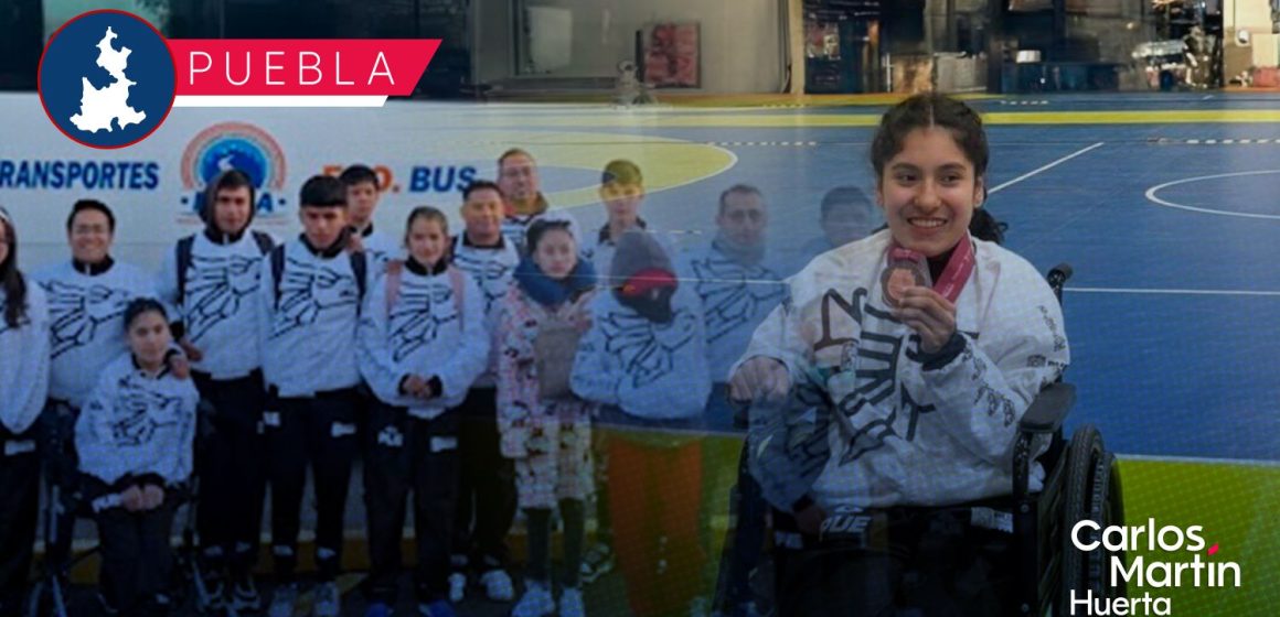 Puebla arranca en Atletismo de la Paralimpiada Nacional 2025 con 4 medallas