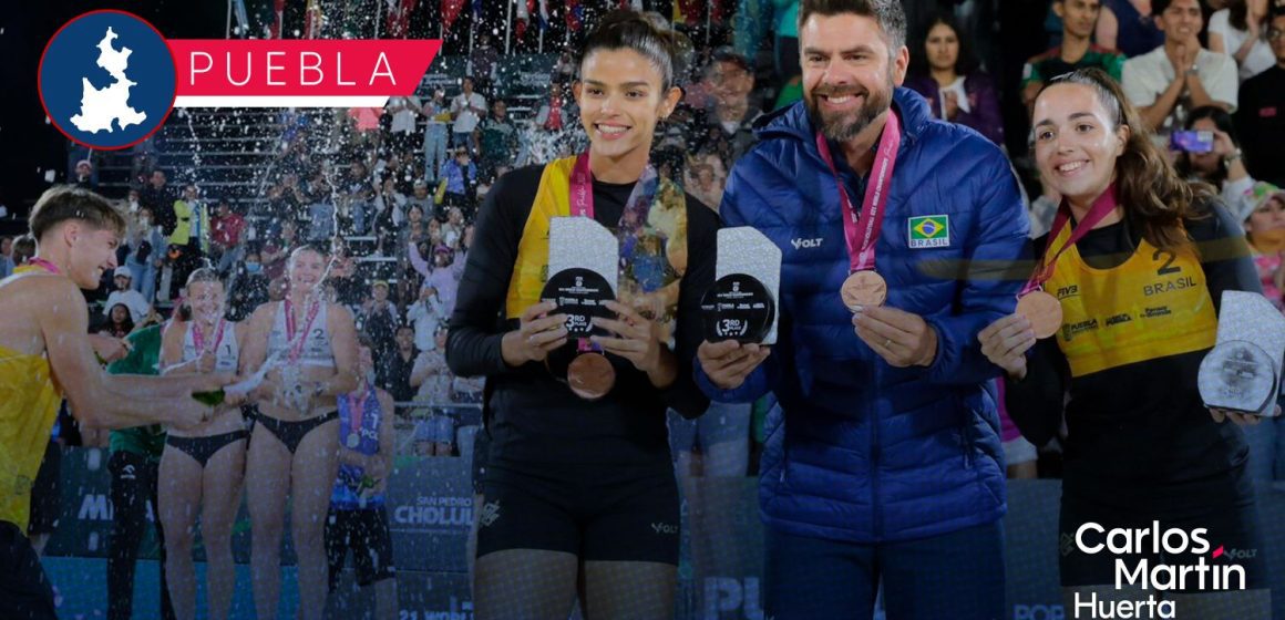 Puebla destaca a nivel mundial por la organización del Campeonato de Voleibol de Playa