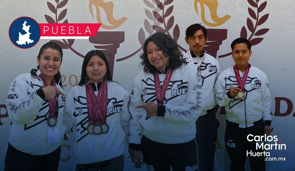 Puebla mantiene ritmo dorado en Atletismo de la Paralimpiada Nacional 2025