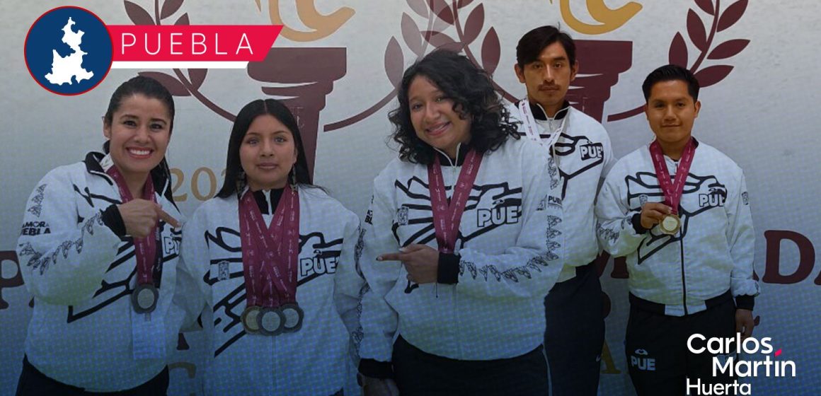 Puebla mantiene ritmo dorado en Atletismo de la Paralimpiada Nacional 2025