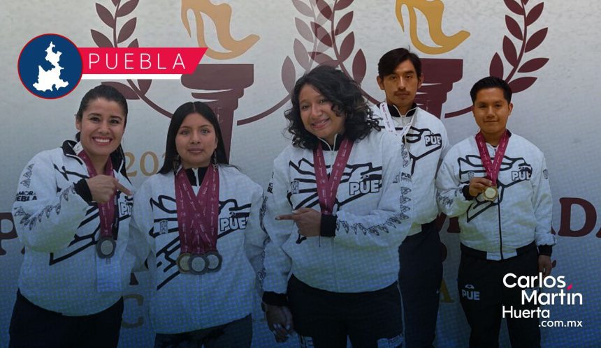 Puebla mantiene ritmo dorado en Atletismo de la Paralimpiada Nacional 2025