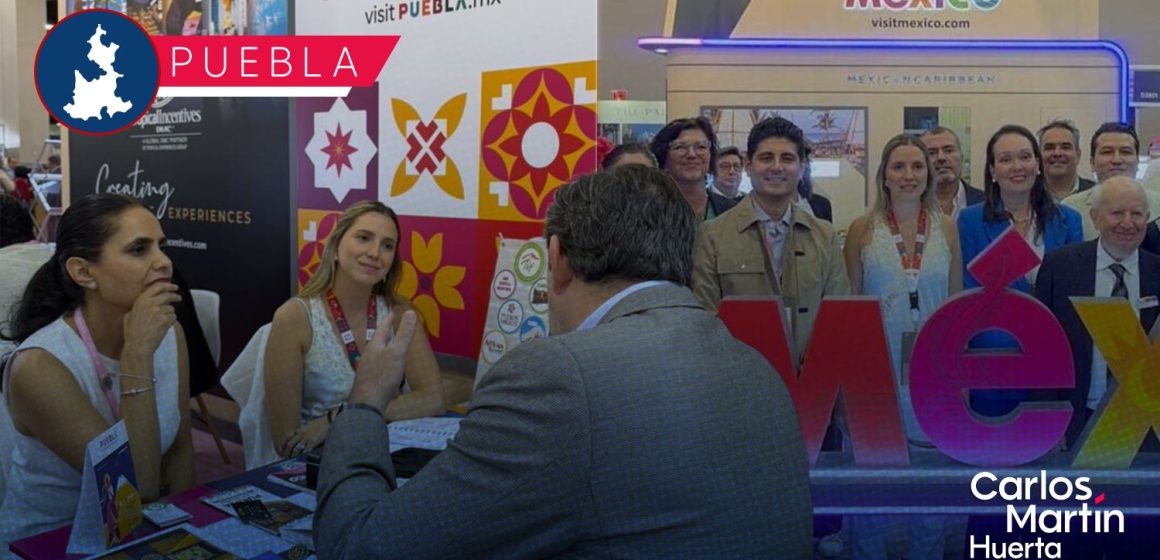 Puebla participa en el IMEX America 2025 para fortalecer su alcance global