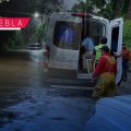 Puebla refuerza atención médica y medidas de emergencia tras tormenta Jerry en la Sierra Norte