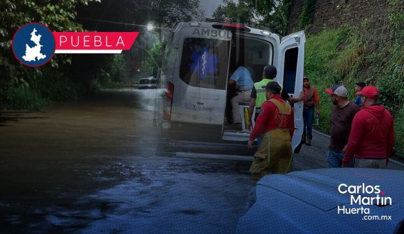 Puebla refuerza atención médica y medidas de emergencia tras tormenta Jerry en la Sierra Norte