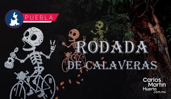 Puebla se ilumina con la Rodada de Calaveras por los Árboles Patrimoniales 2025