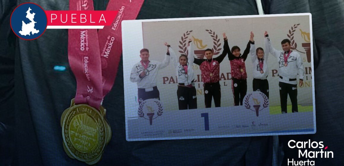 Puebla suma 8 medallas en Atletismo de la Paralimpiada Nacional 2025