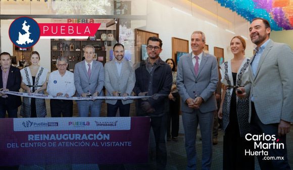 Reinauguración del Centro de Atención al Visitante en Puebla; renovado para mejorar la experiencia turística