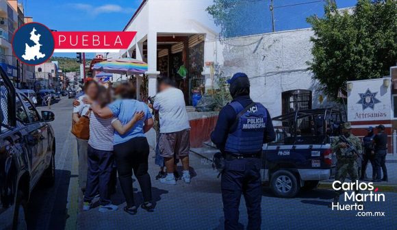 Rescatan a hombre de secuestro virtual en Puebla; pedían 200 mil a familia