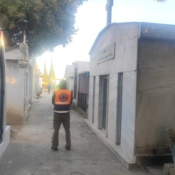 Roberto Solís implementa operativo Panteones Seguros en Huejotzingo Roberto Solís implementa operativo “Panteones Seguros” en Huejotzingo