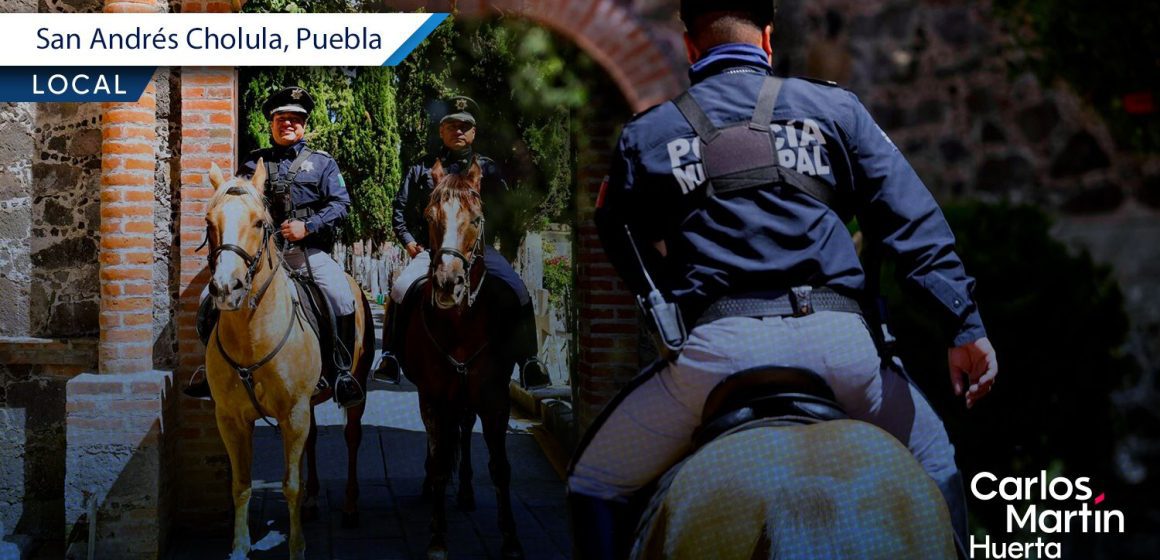 San Andrés Cholula arranca Operativo Todos Santos 2025