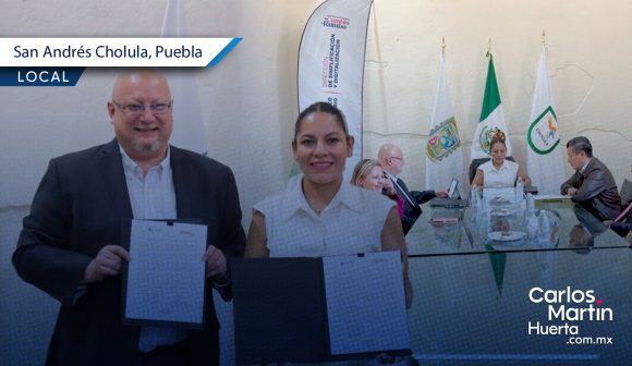 San Andrés Cholula avanza en digitalización con el apoyo de la OCDE para modernizar trámites