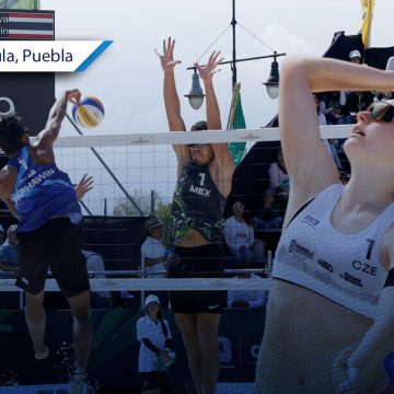 San Pedro Cholula brilla con el Mundial de Voleibol de Playa Sub-21; impulsan deporte y turismo