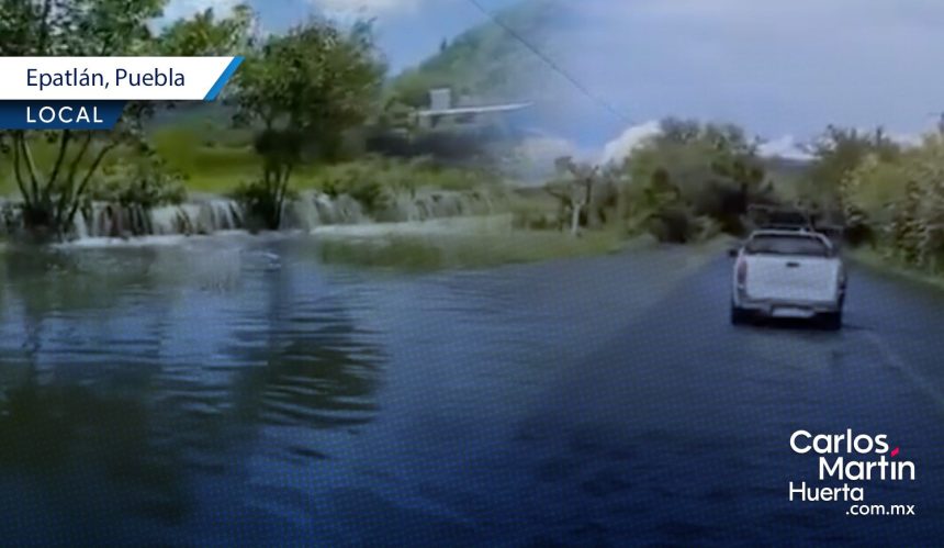 Se desborda laguna de San Juan Epatlán tras intensas lluvias