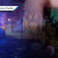 Se incendia casa en Izúcar de Matamoros con hombre adentro; presenta quemaduras en más del 50% de su cuerpo