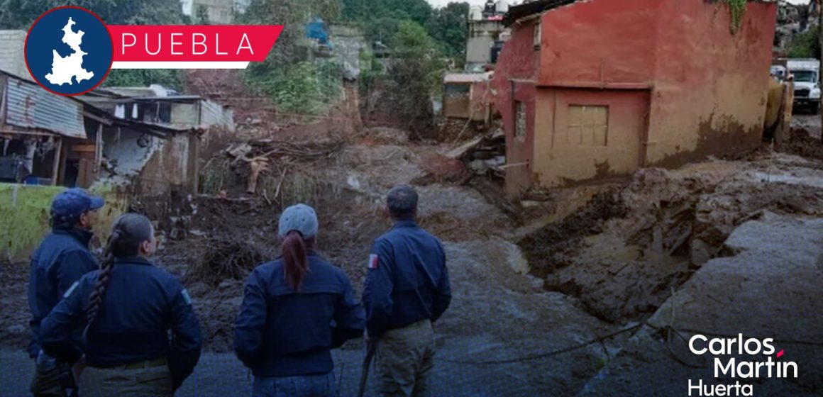 Siete comunidades continúan incomunicadas en Puebla tras lluvias