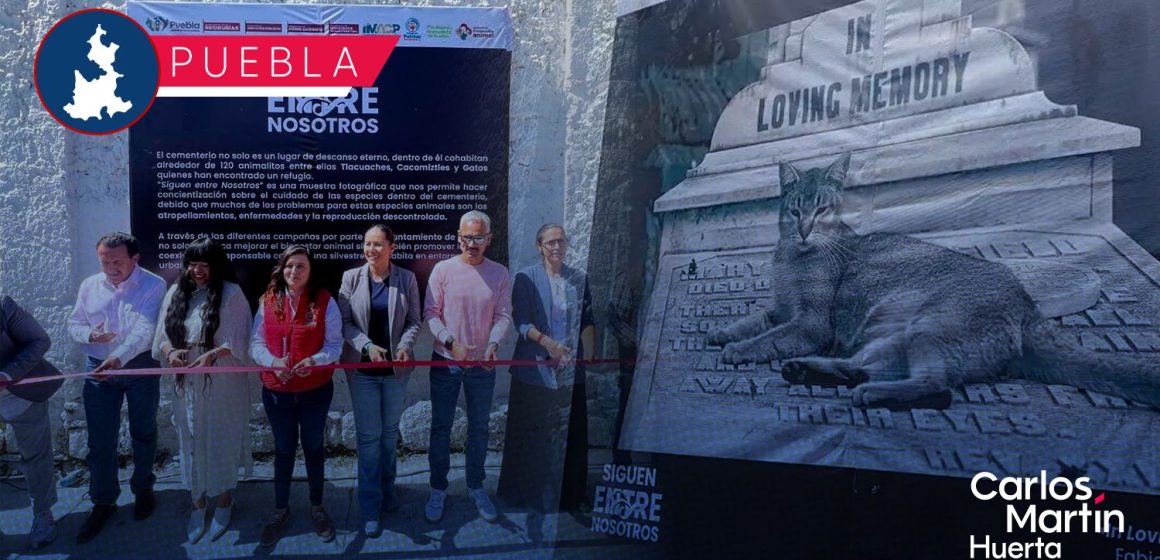 'Siguen entre nosotros' Inauguran exposición fotográfica en el Panteón Municipal de Puebla ‘Siguen entre nosotros’: Inauguran exposición fotográfica en el Panteón Municipal de Puebla