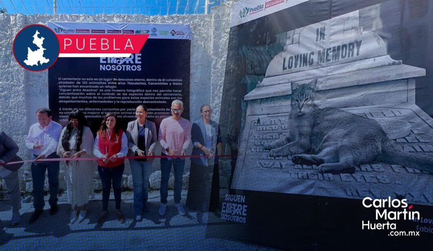‘Siguen entre nosotros’: Inauguran exposición fotográfica en el Panteón Municipal de Puebla