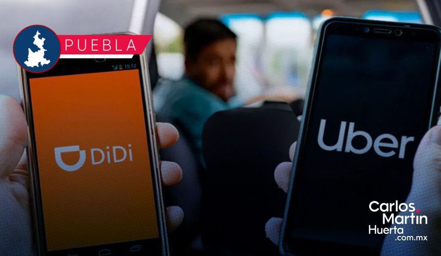 Solo Uber y DiDi operan legalmente en Puebla: SMT intensifica operativos contra transporte pirata