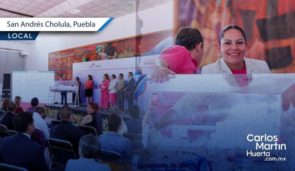 Sorteo Predial 2025 en San Andrés Cholula: Lupita Cuautle encabeza entrega de premios