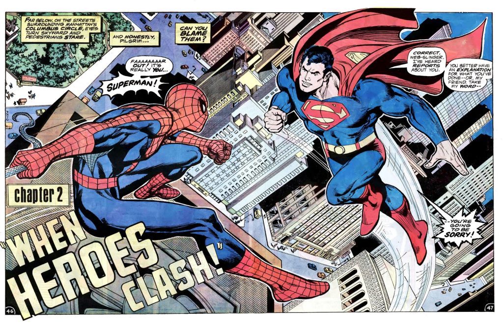 Superman y Spider Man apareceran juntos en un comic despues de 50 anos 3