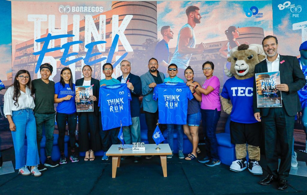 Tec Puebla lanza carrera “Think, Feel and Run 2025” con causa social