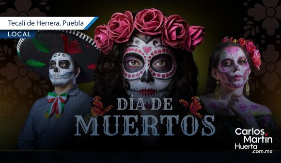 Tecali de Herrera invita a su Desfile de Calaveras 2025