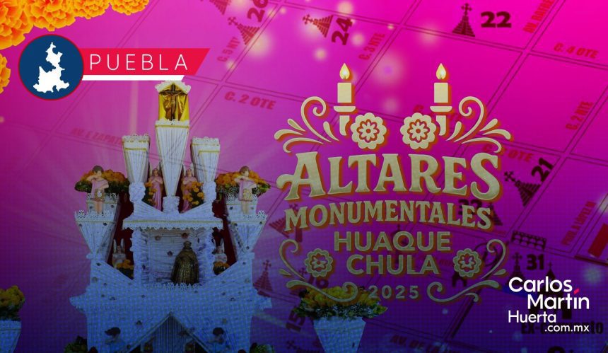 Todo listo para la ruta de Altares Monumentales de Huaquechula 2025 Todo listo para la ruta de Altares Monumentales de Huaquechula 2025