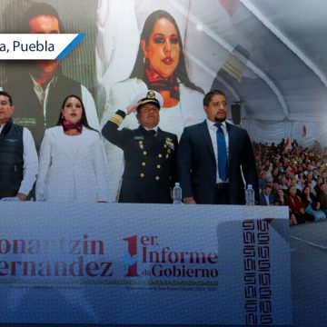 Portada Tonantzin Fernández presenta su Primer Informe al frente de San Pedro Cholula CMH Tonantzin Fernández presenta su Primer Informe al frente de San Pedro Cholula