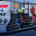 Trabajadores del SAT Puebla se unen a paro nacional tras incumplimiento de aumento salarial