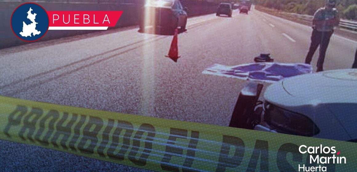 Tragedia en la autopista México-Puebla: Fallece hombre tras ser atropellado