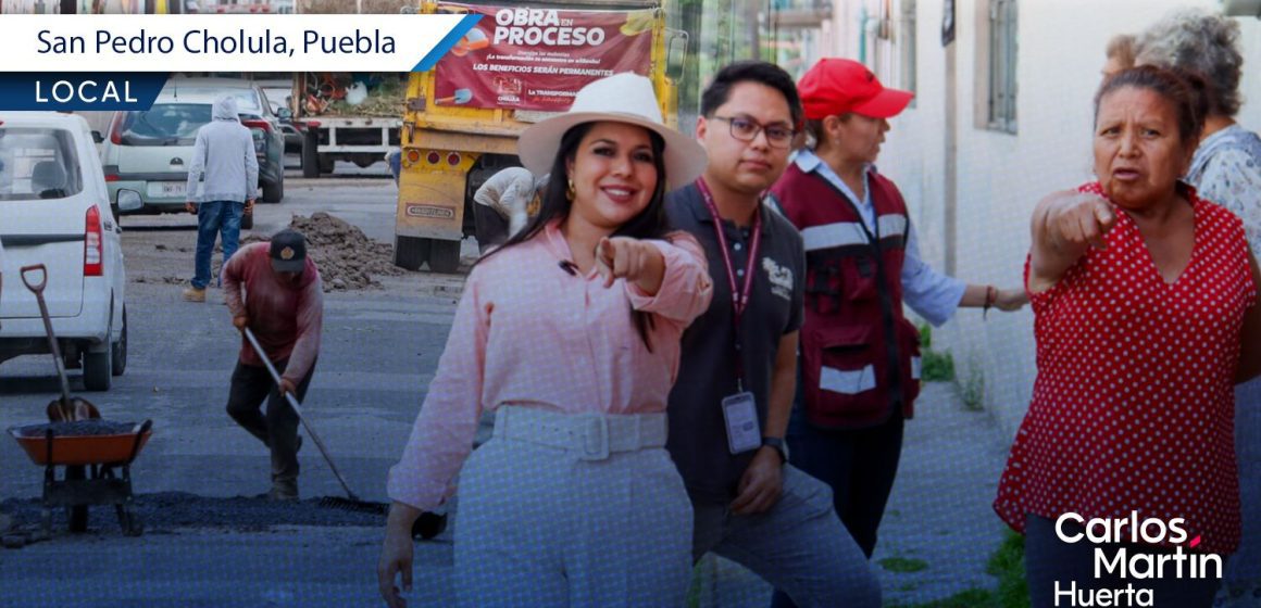 “Transformación en Marcha”: San Pedro Cholula avanza con mejoras